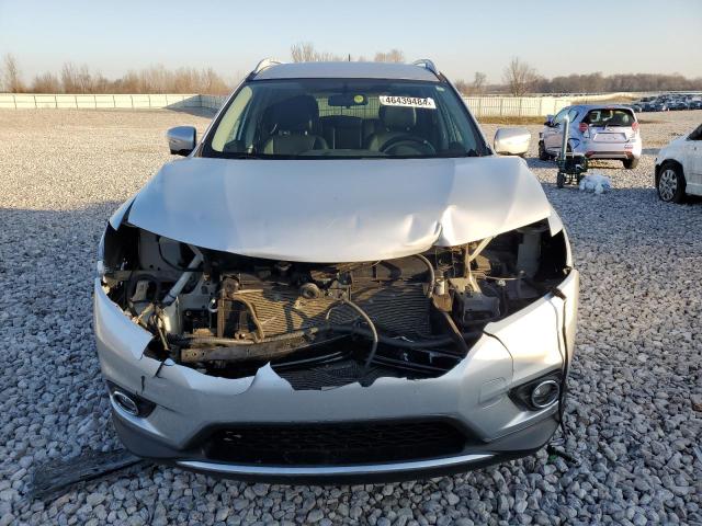 5N1AT2MV9EC852426 - 2014 NISSAN ROGUE S SILVER photo 5