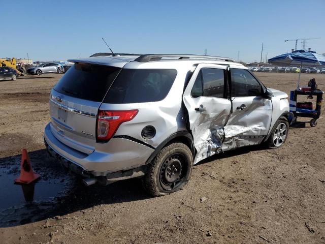 1FM5K7B88EGC27152 - 2014 FORD EXPLORER SILVER photo 3