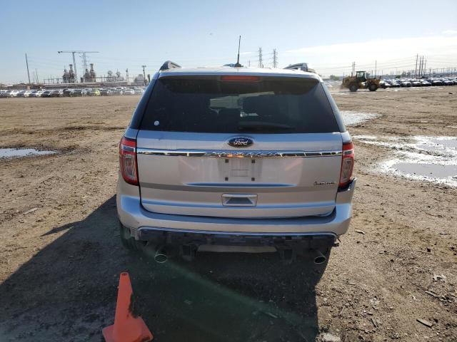 1FM5K7B88EGC27152 - 2014 FORD EXPLORER SILVER photo 6