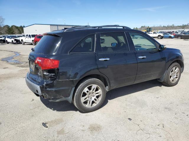 2HNYD28299H517938 - 2009 ACURA MDX BLACK photo 3