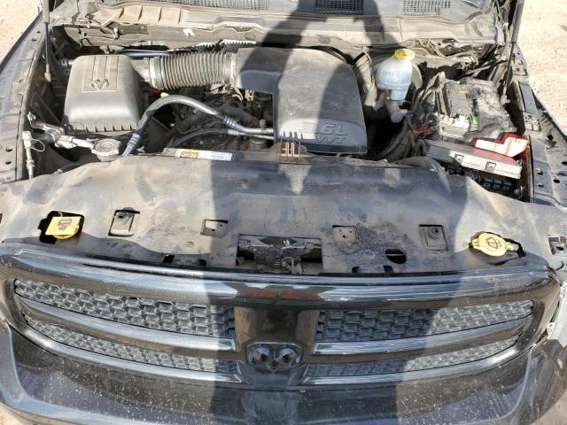 1C6RR7LGXJS260319 - 2018 RAM 1500 SLT BLACK photo 11