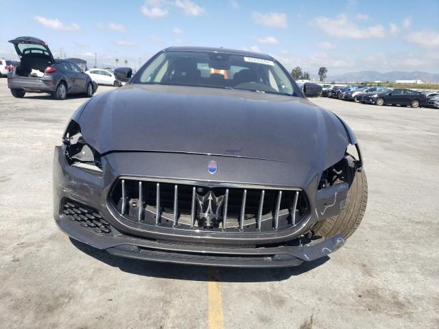 ZAM56YPA7K1337775 - 2019 MASERATI QUATTROPOR S GRAY photo 5