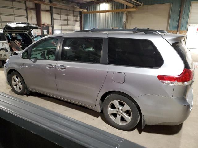 5TDKK3DC6BS043198 - 2011 TOYOTA SIENNA LE SILVER photo 2