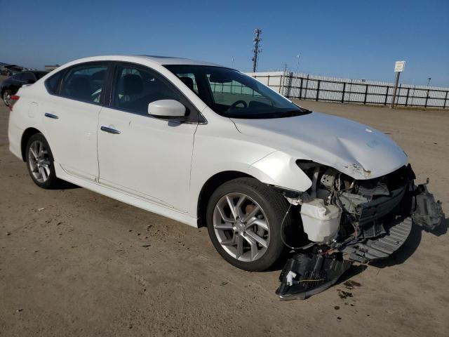 3N1AB7AP5DL564564 - 2013 NISSAN SENTRA S WHITE photo 4