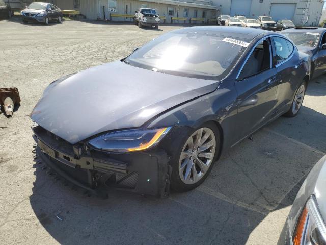 5YJSA1E27GF145134 - 2016 TESLA MODEL S GRAY photo 1