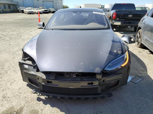 5YJSA1E27GF145134 - 2016 TESLA MODEL S GRAY photo 5