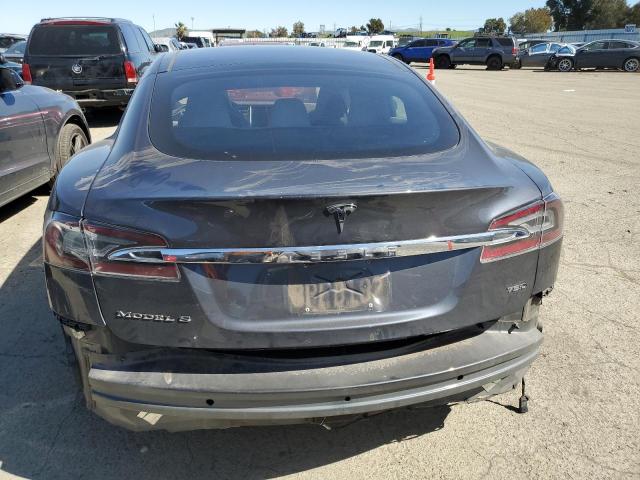 5YJSA1E27GF145134 - 2016 TESLA MODEL S GRAY photo 6