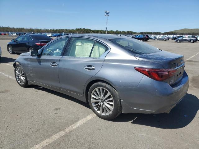 JN1EV7BR3NM341973 - 2022 INFINITI Q50 LUXE GRAY photo 2