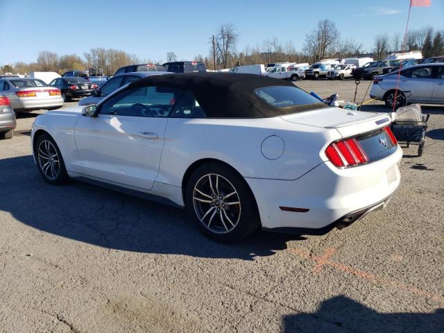 1FATP8UH9G5328981 - 2016 FORD MUSTANG WHITE photo 2