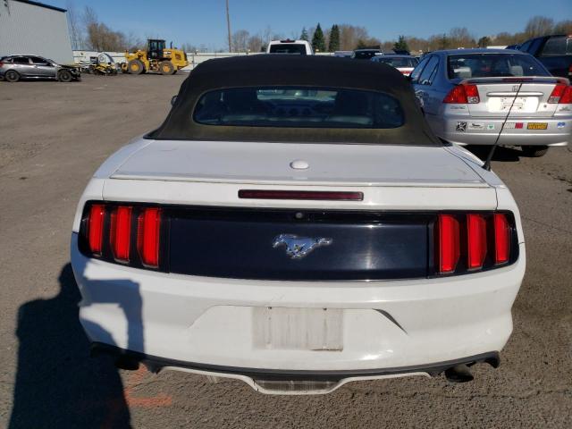 1FATP8UH9G5328981 - 2016 FORD MUSTANG WHITE photo 6