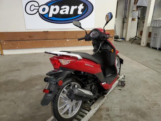 RFGBDSAD3MX001082 - 2021 SYM SCOOTER RED photo 4