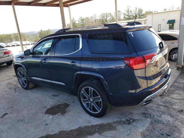 1GKKNPLS2KZ118523 - 2019 GMC ACADIA DENALI BLUE photo 2