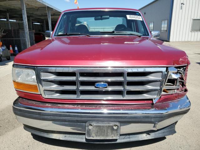 1FTEX15N3RKA42580 - 1994 FORD F150 BURGUNDY photo 5