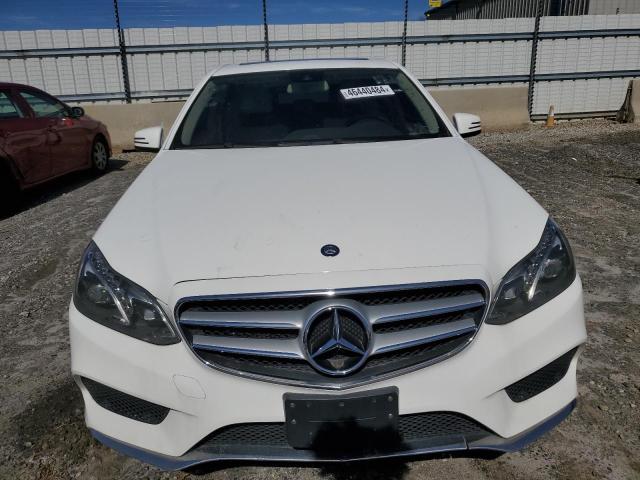 WDDHF8JB9EA883247 - 2014 MERCEDES-BENZ E 350 4MATIC WHITE photo 5