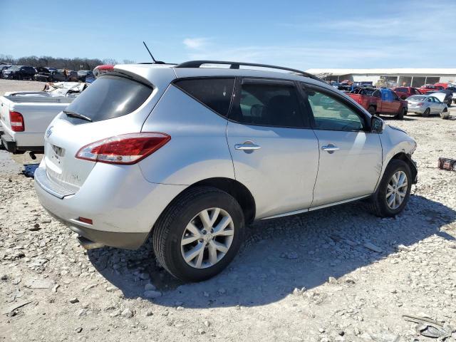 JN8AZ1MU5BW054816 - 2011 NISSAN MURANO S SILVER photo 3