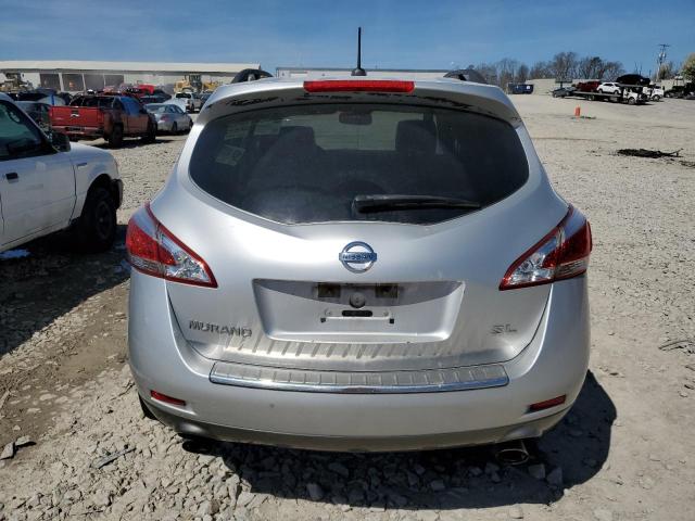 JN8AZ1MU5BW054816 - 2011 NISSAN MURANO S SILVER photo 6