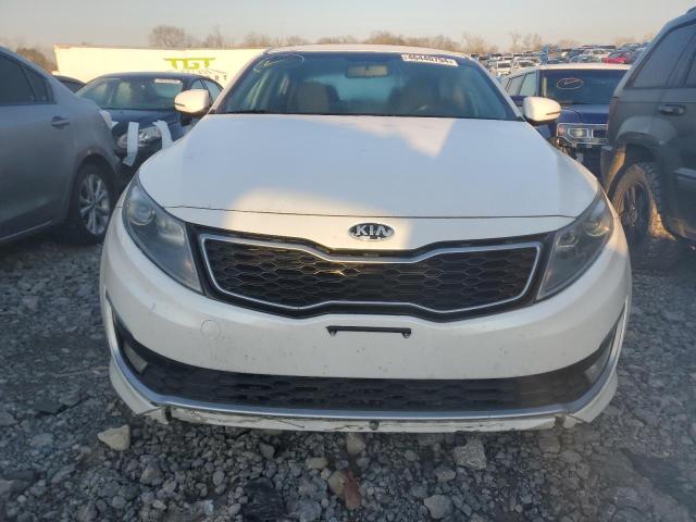 KNAGM4ADXD5061681 - 2013 KIA OPTIMA HYBRID WHITE photo 5