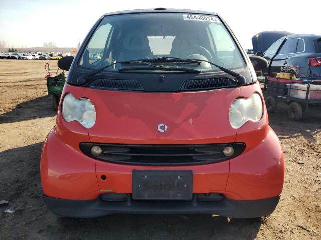 WMEAK00F35J209044 - 2005 SMART FORTWO RED photo 5