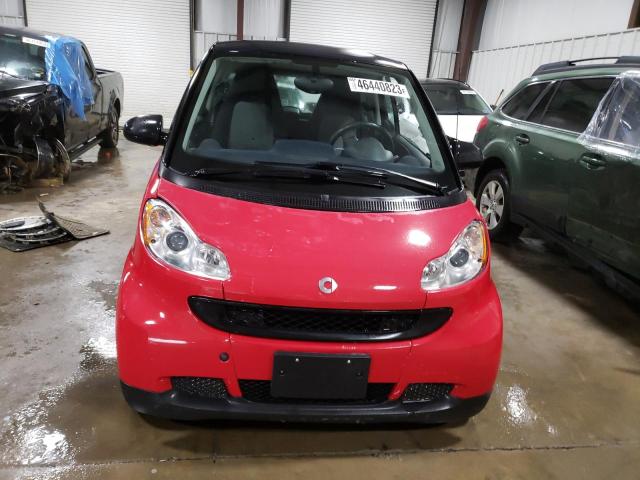 WMEEJ3BA9BK469624 - 2011 SMART FORTWO PURE RED photo 5