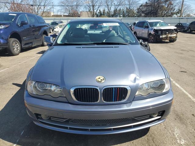 WBABN53431JU30524 - 2001 BMW 330 CI BLUE photo 5