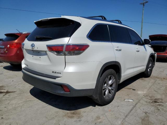 5TDJKRFH7FS177988 - 2015 TOYOTA HIGHLANDER XLE WHITE photo 3