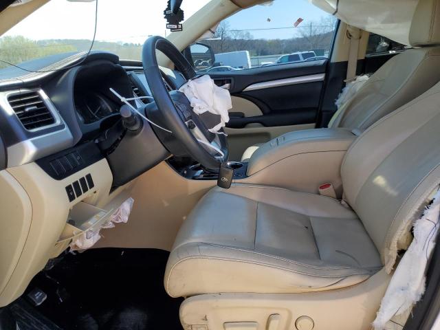 5TDJKRFH7FS177988 - 2015 TOYOTA HIGHLANDER XLE WHITE photo 7