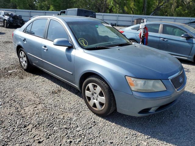 5NPET4AC9AH596310 - 2010 HYUNDAI SONATA GLS BLUE photo 4