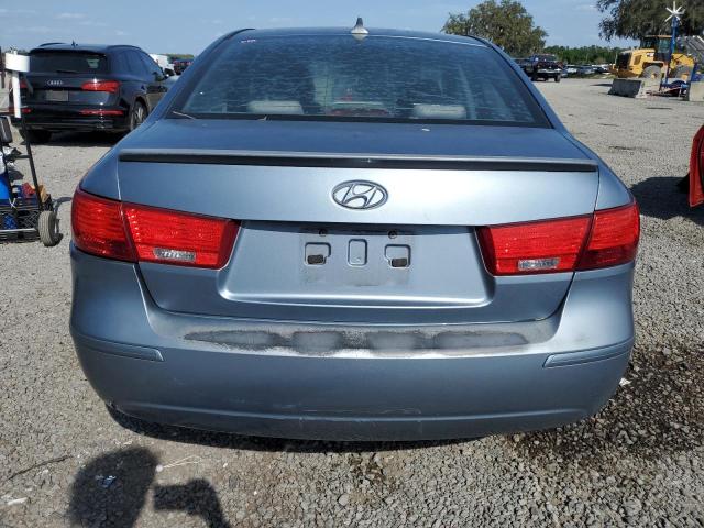 5NPET4AC9AH596310 - 2010 HYUNDAI SONATA GLS BLUE photo 6