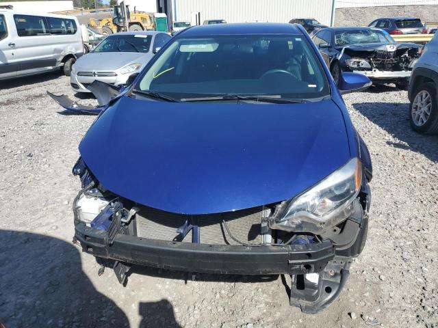 2T1BURHE3EC053919 - 2014 TOYOTA COROLLA L BLUE photo 5