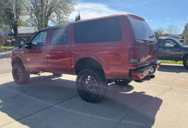 1FMSU45P53EC62173 - 2003 FORD EXCURSION EDDIE BAUER RED photo 3