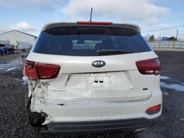 5XYPG4A3XKG512548 - 2019 KIA SORENTO L WHITE photo 6