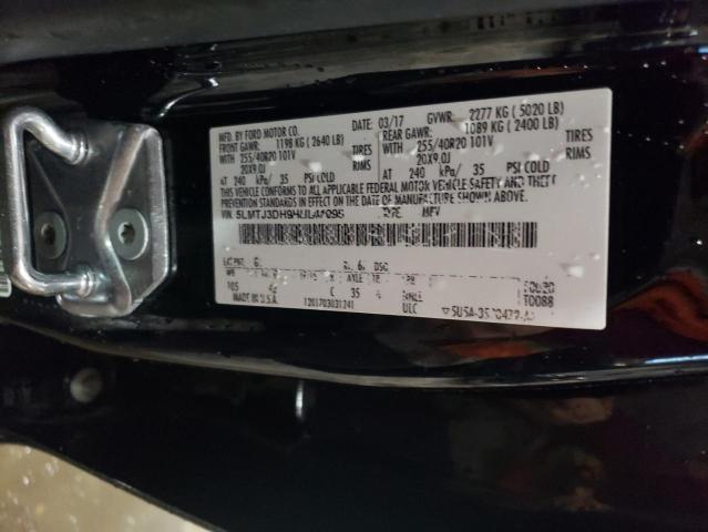 5LMTJ3DH9HUL41096 - 2017 LINCOLN MKC RESERVE შავი ფოტო 13