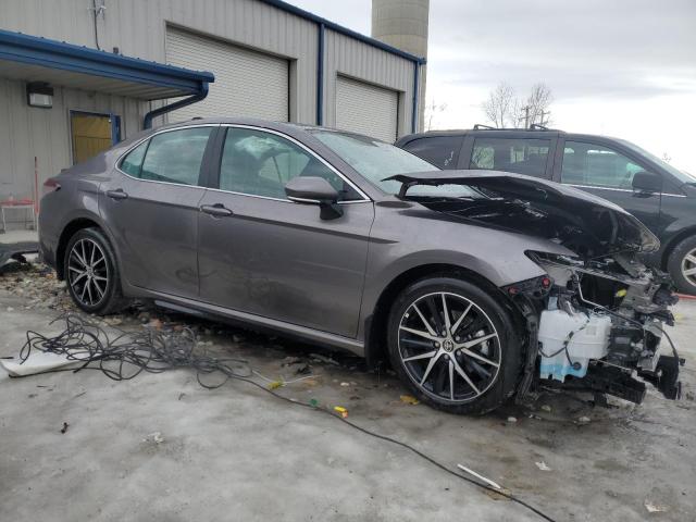 4T1G11BK1RU119113 - 2024 TOYOTA CAMRY SE NIGHT SHADE GRAY photo 4