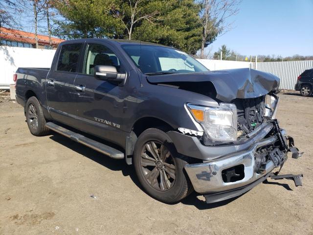 1N6AA1E58KN511762 - 2019 NISSAN TITAN SV GRAY photo 4