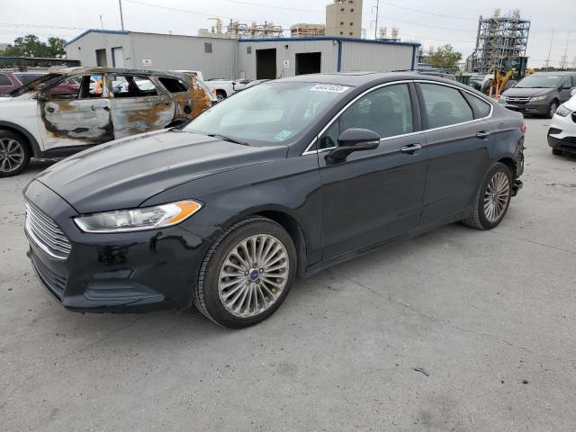 3FA6P0K9XGR175311 - 2016 FORD FUSION TITANIUM BLACK photo 1