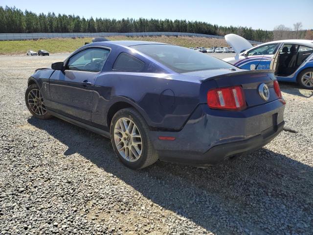 1ZVBP8AM5C5277090 - 2012 FORD MUSTANG BLUE photo 2