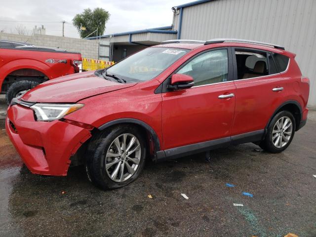 2T3YFREV9HW397287 - 2017 TOYOTA RAV4 LIMITED RED photo 1