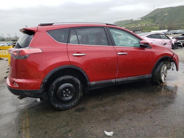 2T3YFREV9HW397287 - 2017 TOYOTA RAV4 LIMITED RED photo 3