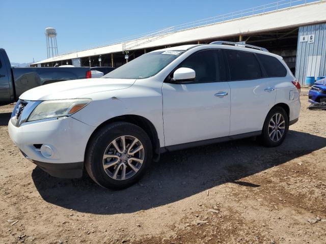 5N1AR2MN7FC707305 - 2015 NISSAN PATHFINDER S 白色 照片 1