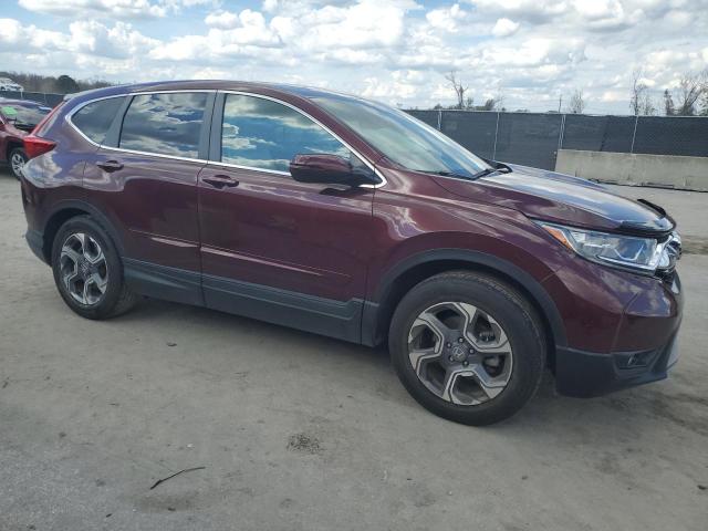 7FARW1H84KE013056 - 2019 HONDA CR-V EXL BURGUNDY photo 4