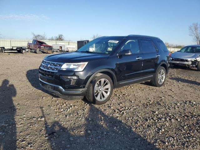 1FM5K8F87JGC04536 - 2018 FORD EXPLORER LIMITED BLACK photo 1