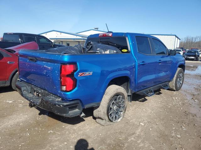 1GCPTDEK6P1126035 - 2023 CHEVROLET COLORADO Z71 BLUE photo 3