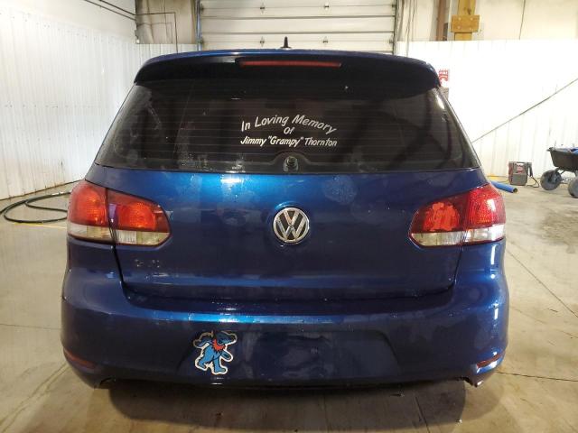 WVWED7AJ8AW241118 - 2010 VOLKSWAGEN GTI BLUE photo 6