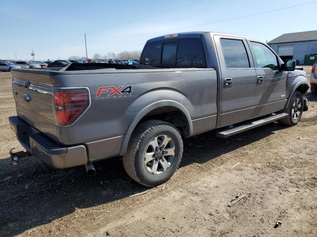 1FTFW1ET5DKG15588 - 2013 FORD F150 SUPERCREW BROWN photo 3