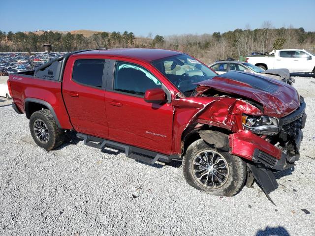 1GCGTEEN5M1162195 - 2021 CHEVROLET COLORADO ZR2 RED photo 4