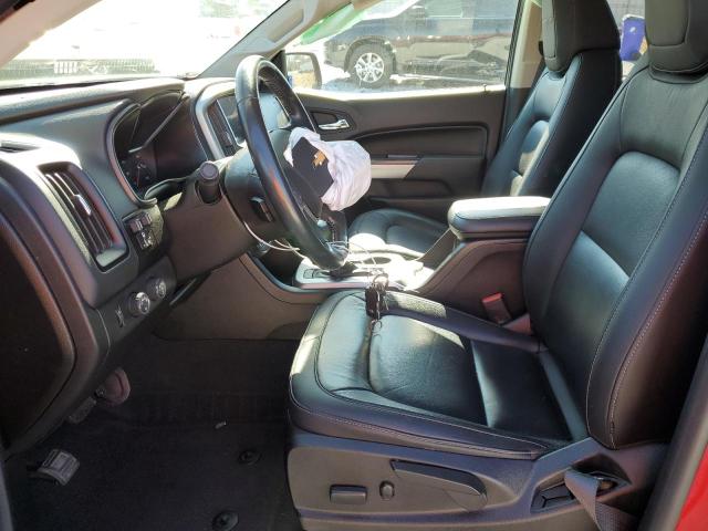 1GCGTEEN5M1162195 - 2021 CHEVROLET COLORADO ZR2 RED photo 7