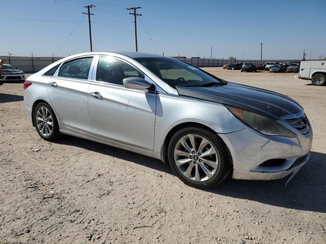 5NPEC4AC5DH628464 - 2013 HYUNDAI SONATA SE SILVER photo 4