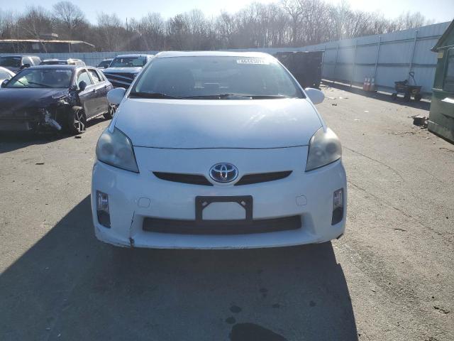 JTDKN3DUXA0165905 - 2010 TOYOTA PRIUS WHITE photo 5