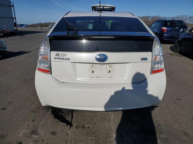 JTDKN3DUXA0165905 - 2010 TOYOTA PRIUS WHITE photo 6