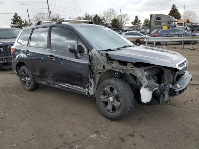 JF2SJAAC5HG466239 - 2017 SUBARU FORESTER 2.5I GRAY photo 4